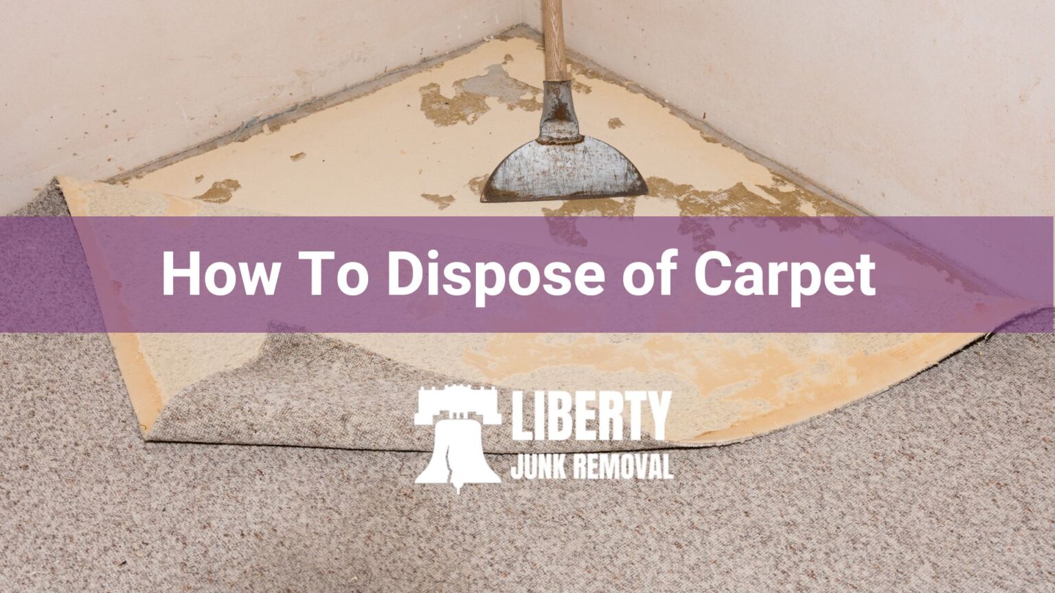 How to Dispose of Carpet Go Green ♻️ Liberty Junk Removal