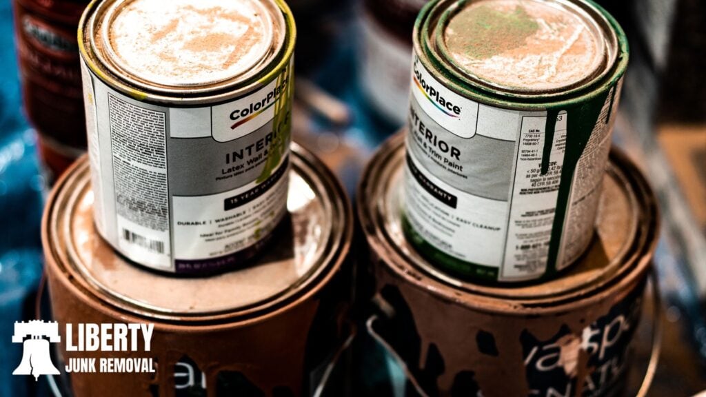 paint cans proper storage